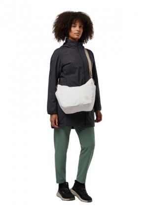 Beige Jack Wolfskin Burgweg Men Shoulder Bags | 27243405