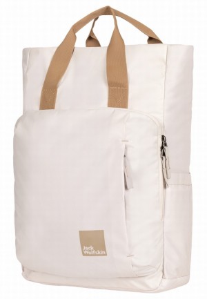 Beige Jack Wolfskin Hoellenberg Men Daypack | 48807955