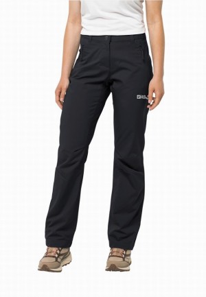 Black Jack Wolfskin Active Track Women Hiking Pants | 87232147