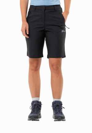 Black Jack Wolfskin Active Track Women Shorts | 87643606