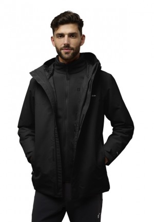 Black Jack Wolfskin Altenberg 3in1 Men Jackets | 86981344
