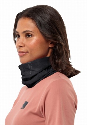 Black Jack Wolfskin Basic Men Neck Warmer | 91232169