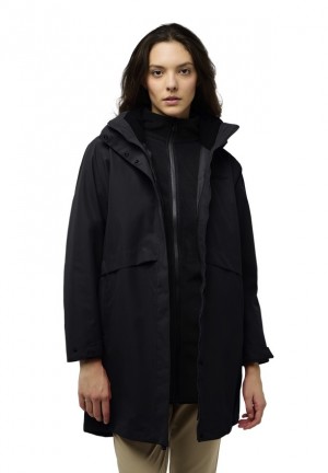 Black Jack Wolfskin Baylight 3in1 Women Coats | 10089494