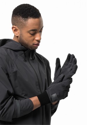 Black Jack Wolfskin Bike Commute Men Gloves | 13775414