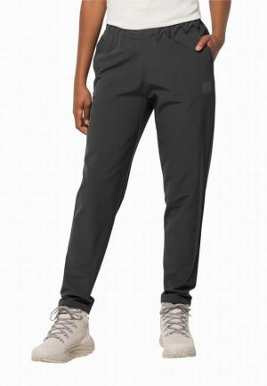 Black Jack Wolfskin Bike Commute Women Pants | 93186207