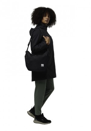 Black Jack Wolfskin Burgweg Men Shoulder Bags | 57667243