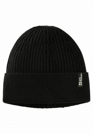Black Jack Wolfskin Cosy Men Beanie | 19470704