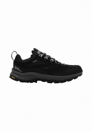Black Jack Wolfskin Cyrox Texapore Low Men Hiking Shoes | 51412809