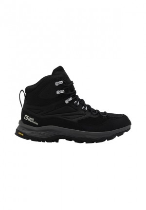 Black Jack Wolfskin Cyrox Texapore Mid Men Hiking Shoes | 92139125
