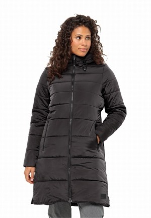 Black Jack Wolfskin Eisbach Women Coats | 48880527