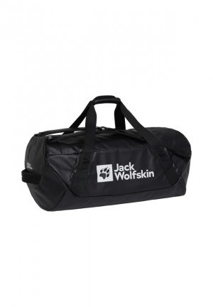 Black Jack Wolfskin Expdn 70 Women Duffle Bags | 62757929