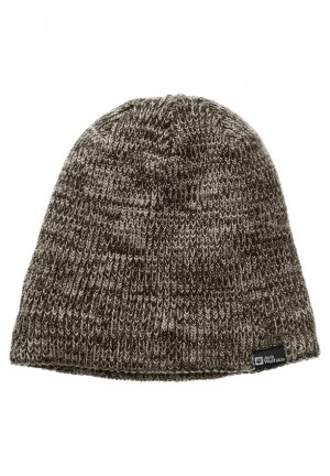Black Jack Wolfskin Feldberg Men Beanie | 53791436