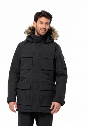 Black Jack Wolfskin Glacier Canyon Men Coats | 61769610
