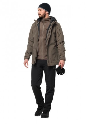 Black Jack Wolfskin Glastal Winter Men Pants | 21442652