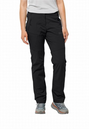Black Jack Wolfskin Glastal Women Hiking Pants | 73578444
