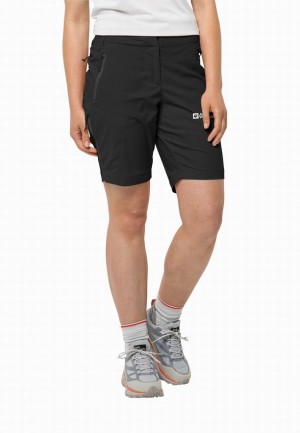 Black Jack Wolfskin Glastal Women Shorts | 29395902
