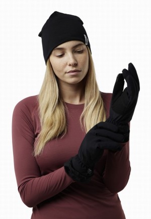 Black Jack Wolfskin Highloft Women Gloves | 90212028