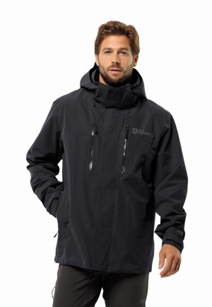 Black Jack Wolfskin Jasper 2l Men Rain Jackets | 29801319