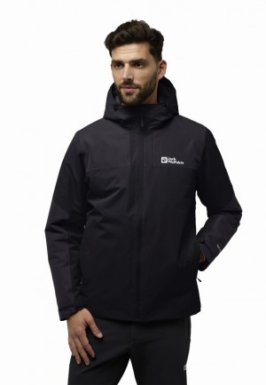 Black Jack Wolfskin Jasper Ins Men Winter Jackets | 72952230