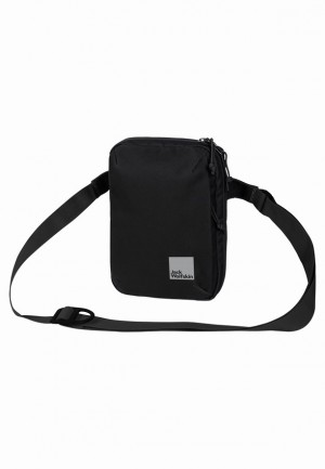 Black Jack Wolfskin Konya Organizer Men Shoulder Bags | 68087981