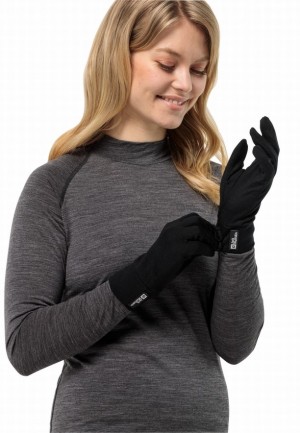 Black Jack Wolfskin Merino Women Gloves | 32087143