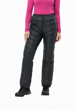 Black Jack Wolfskin Nebelhorn Down Women Pants | 25964336