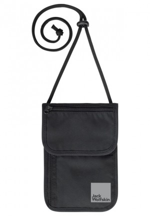 Black Jack Wolfskin Organizer Men Shoulder Bags | 21123299