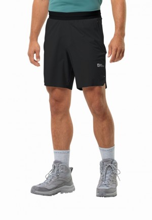 Black Jack Wolfskin Prelight Chill Men Shorts | 57369643