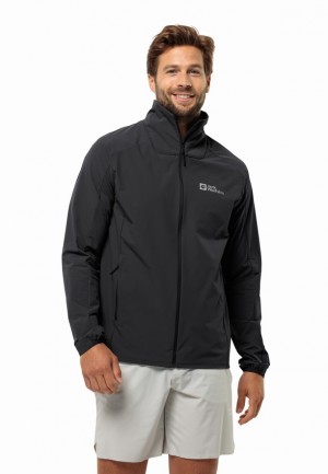 Black Jack Wolfskin Prelight Men Jackets | 78902949