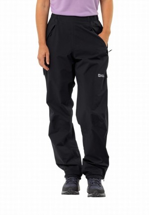 Black Jack Wolfskin Rainy Days 3l Women Pants | 57467296