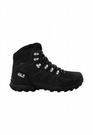 Black Jack Wolfskin Refugio Texapore Mid Men Hiking Shoes | 30590585