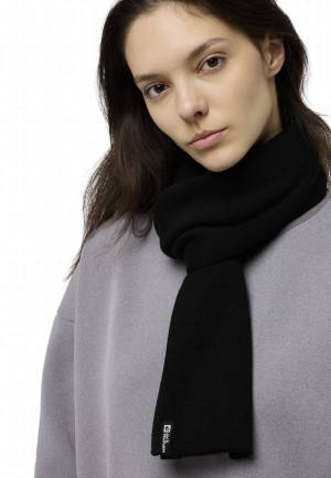 Black Jack Wolfskin Rib Men Scarf | 30016507