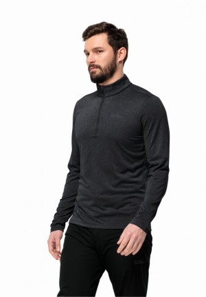 Black Jack Wolfskin Skyhermal Hz Men T Shirts | 22946667