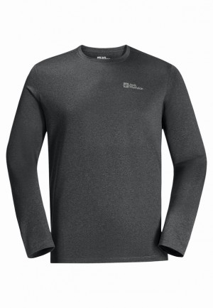 Black Jack Wolfskin Skyhermal L/s Men T Shirts | 89337892