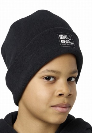 Black Jack Wolfskin Smileyworld Teen Men Beanie | 14929586