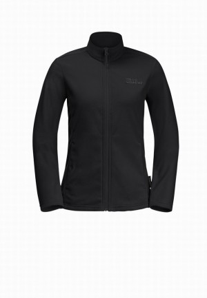 Black Jack Wolfskin Taunus Fz Women Fleece Jackets | 67684049