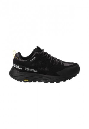 Black Jack Wolfskin Terraquest Texapore Low Men Hiking Shoes | 40254445