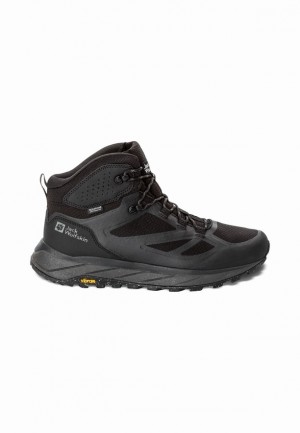 Black Jack Wolfskin Terraventure Texapore Mid Men Hiking Shoes | 35381746