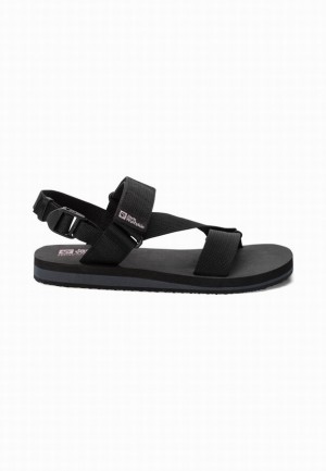 Black Jack Wolfskin Urban Entdeckung Belt Women Sandals | 35379596