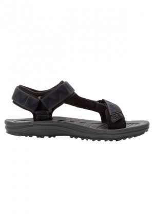 Black Jack Wolfskin Wave Breaker Men Sandals | 51123296