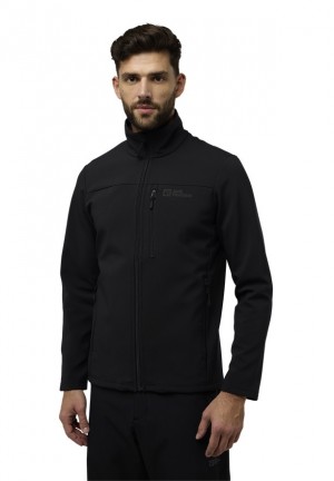 Black Jack Wolfskin Whirlwind Men Softshell Jackets | 13900367