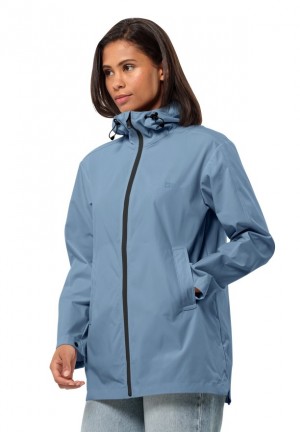 Blue Jack Wolfskin Desert Wind Women Softshell Jackets | 59308422