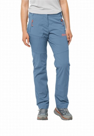 Blue Jack Wolfskin Glastal Women Hiking Pants | 19964035