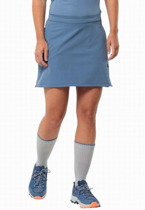 Blue Jack Wolfskin Hiking Alpine Women Skorts | 12753661