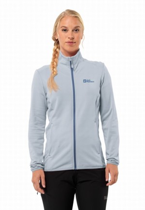 Blue Jack Wolfskin Kolbenberg Fz Women Fleece Jackets | 15254260