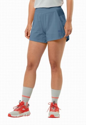 Blue Jack Wolfskin Prelight 2in1 Women Shorts | 73238594