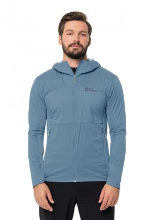 Blue Jack Wolfskin Prelight Alpha Men Jackets | 34198354