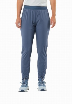 Blue Jack Wolfskin Prelight Chill Women Pants | 52339100