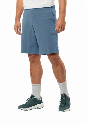 Blue Jack Wolfskin Prelight Men Shorts | 90764761