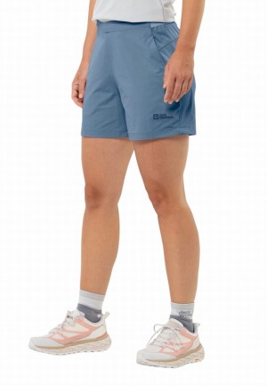 Blue Jack Wolfskin Prelight Women Shorts | 38891274
